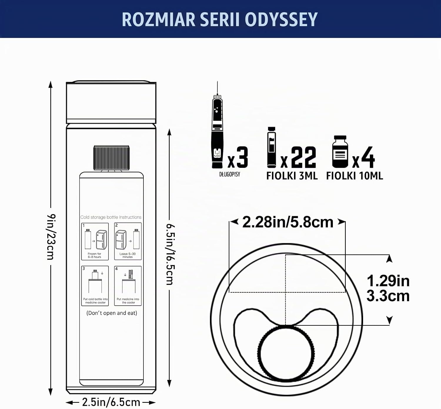 Detalle 2 de DISONCARE DSL320 – chłodzące etui na insulinę z wyświetlaczem LCD