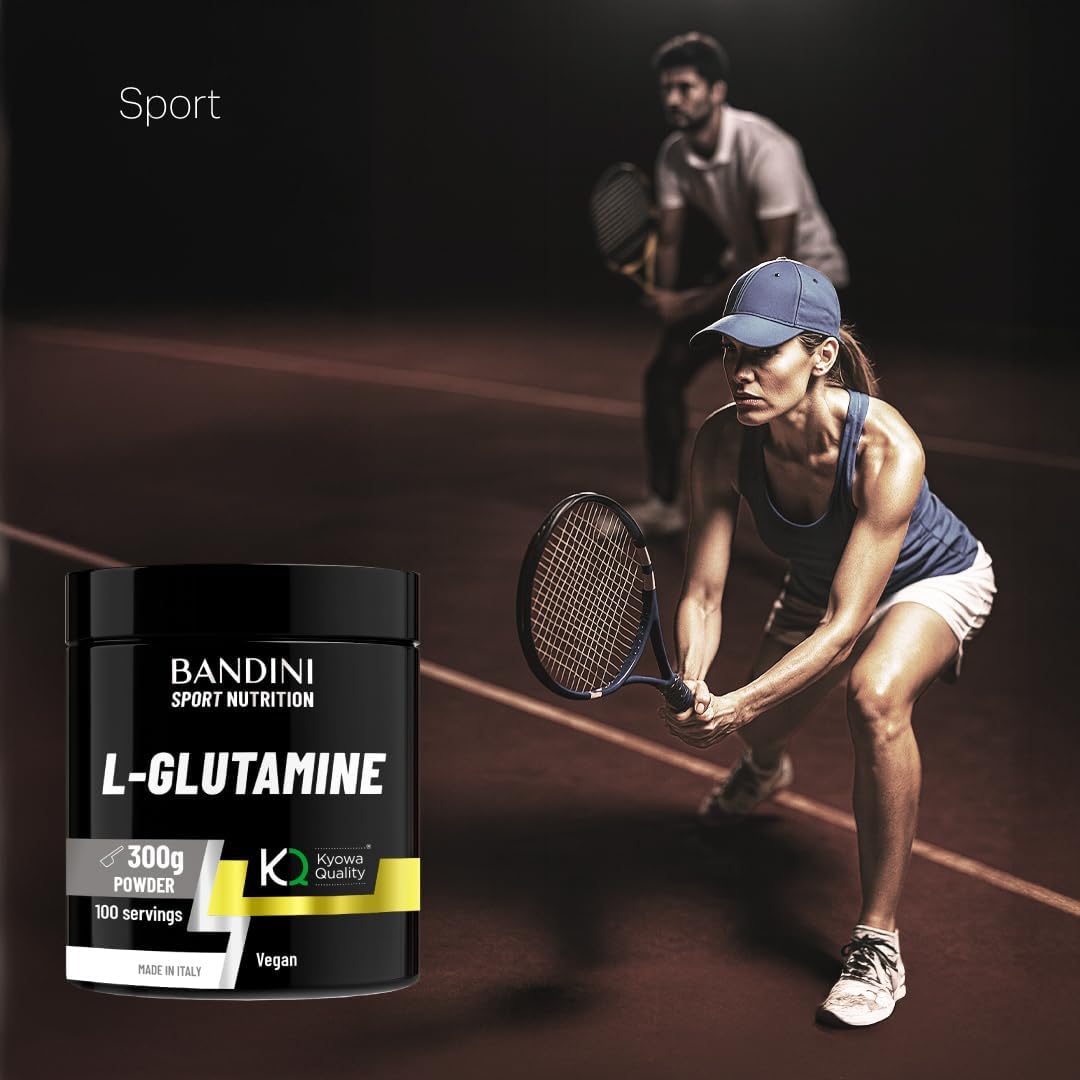 Detalle 2 de BANDINI L-Glutamine Kyowa-poeder, 300 g, vegan