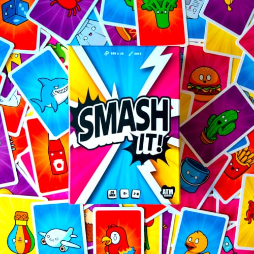 Thumbnail 6 de Smash It! – Juego de cartas rápido para 2 a 8 jugadores de ATM Gaming