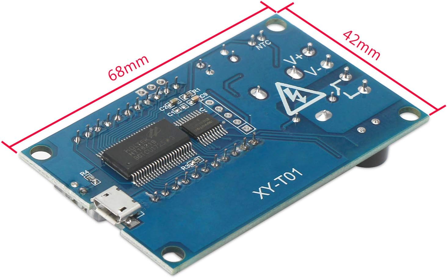 Thumbnail 6 de DROK 電子サーモスタットコントローラー LCD表示・防水プローブ付き温度制御ボード