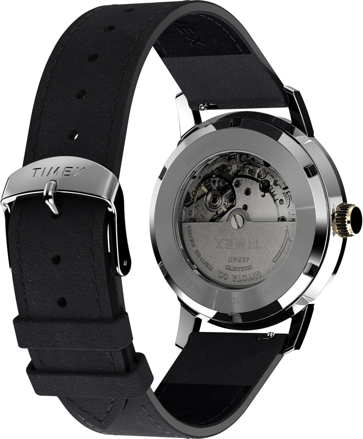 Thumbnail 4 de Timex Marlin Automatic ⌚ Reloj de 40 mm, cuero negro