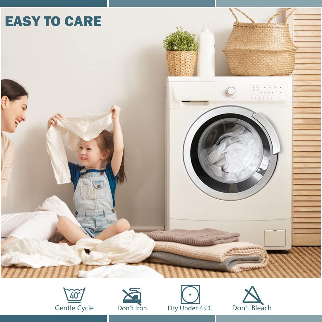 Thumbnail 6 de 2 Pack Twin Waterproof Mattress Protector Deep Pocket – Soft, Breathable, Noiseless Fit to 19