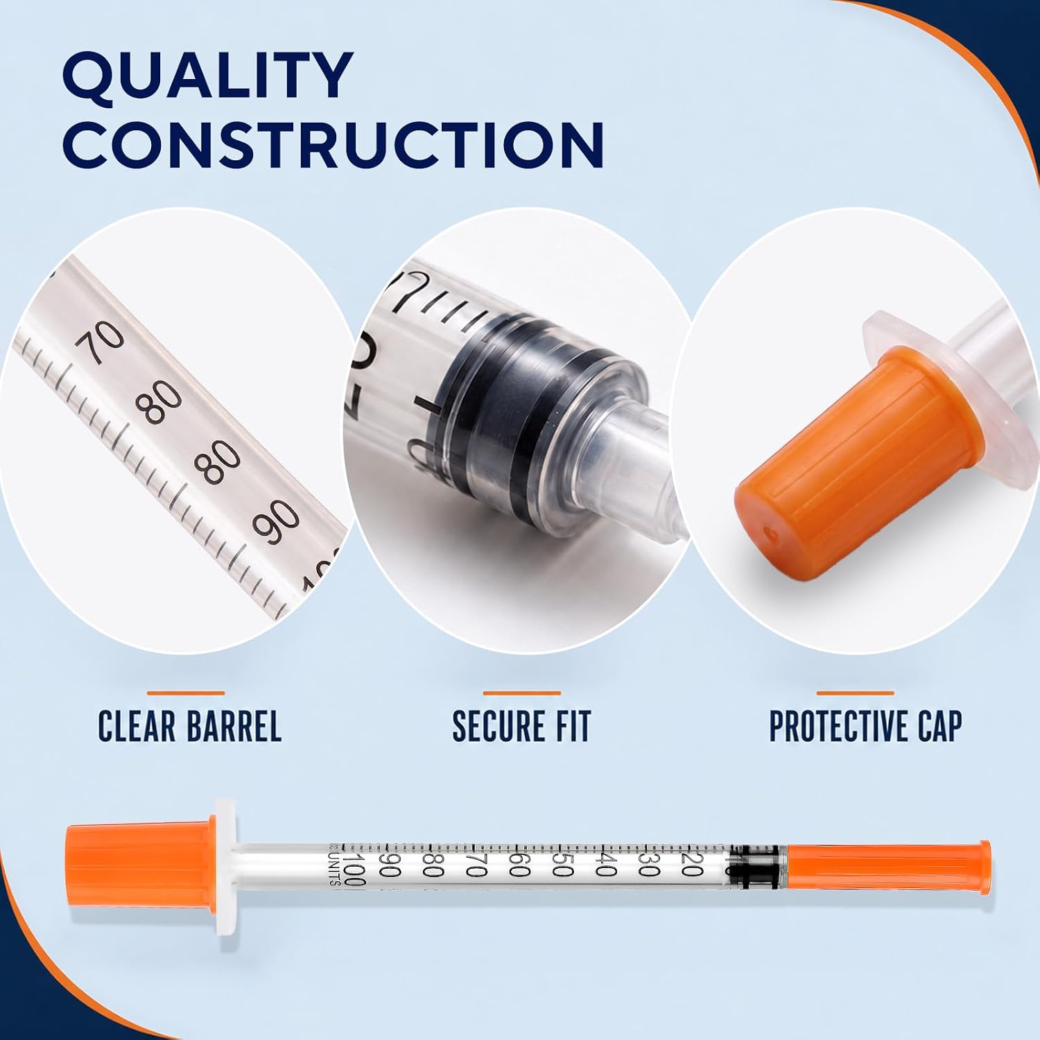Thumbnail 6 de U-100 Syringe, 1 mL