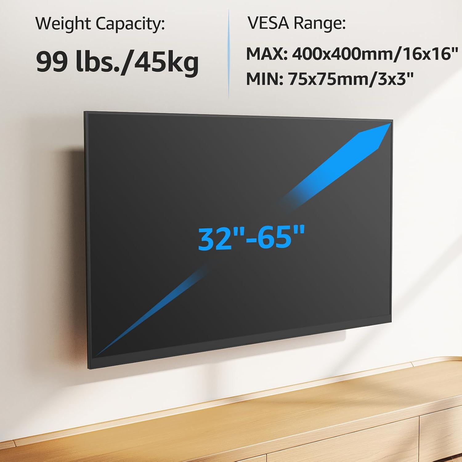 Detalle 1 de MOUNTUP Long Arm TV Wall Mount 31.3-Inch Extension