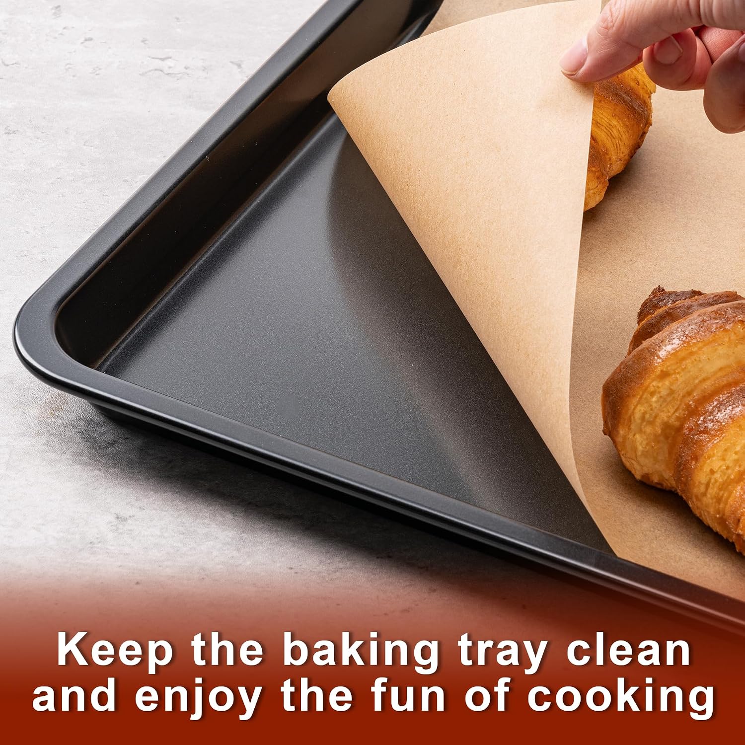 Thumbnail 5 de 200Pcs Parchment Paper 12x16 Non-Stick Sheets