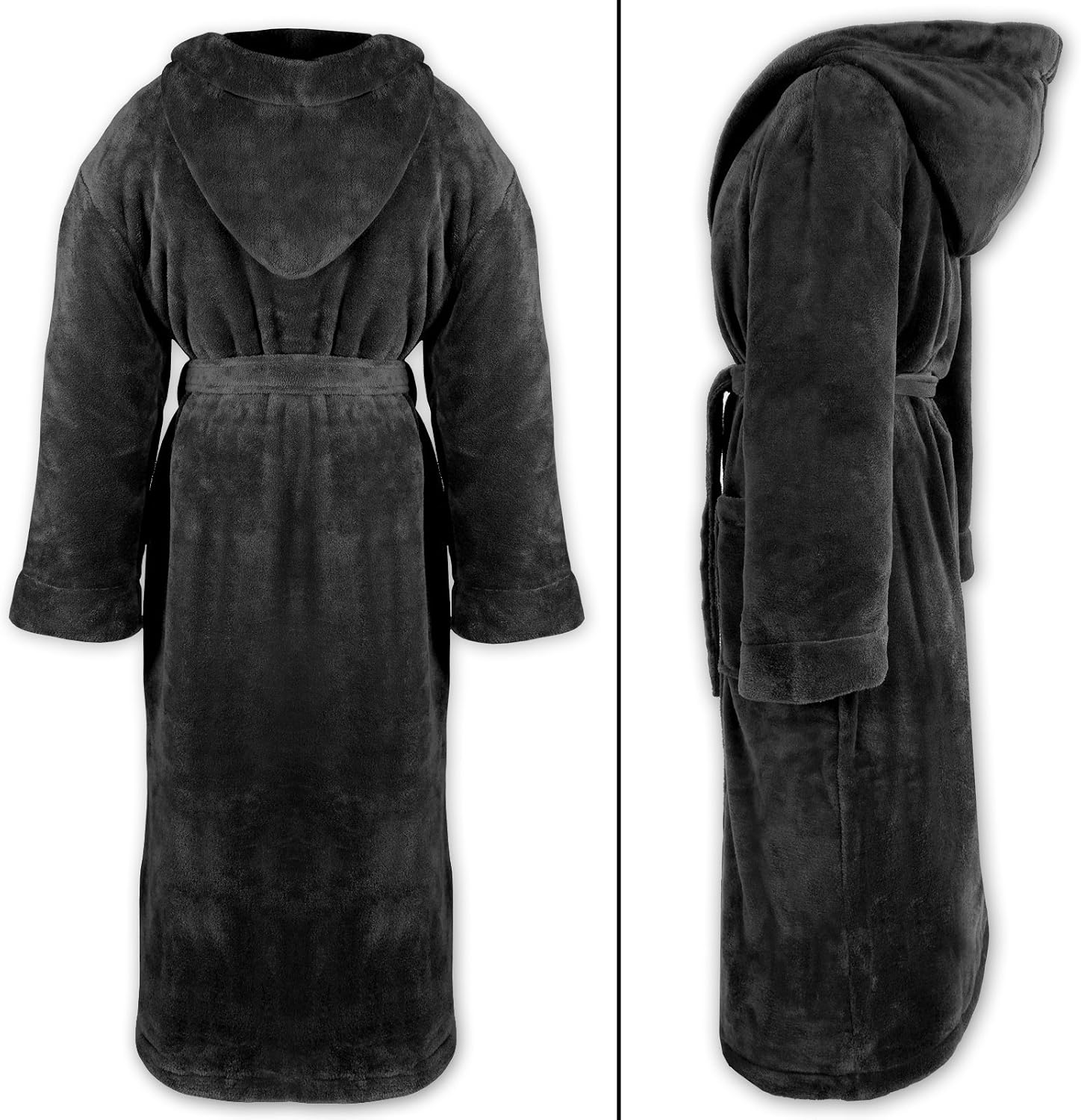 Thumbnail 1 de Gräfenstayn® Kuschelfleece Bademantel mit Kapuze (Unisex), Öko-Tex Standard 100, Größe S–XXXL