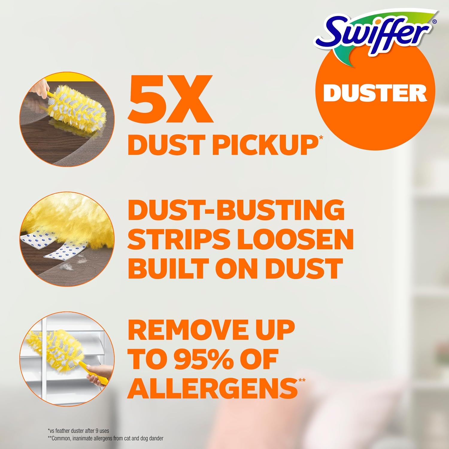 Detalle de Swiffer Dusters Heavy Duty duster refills