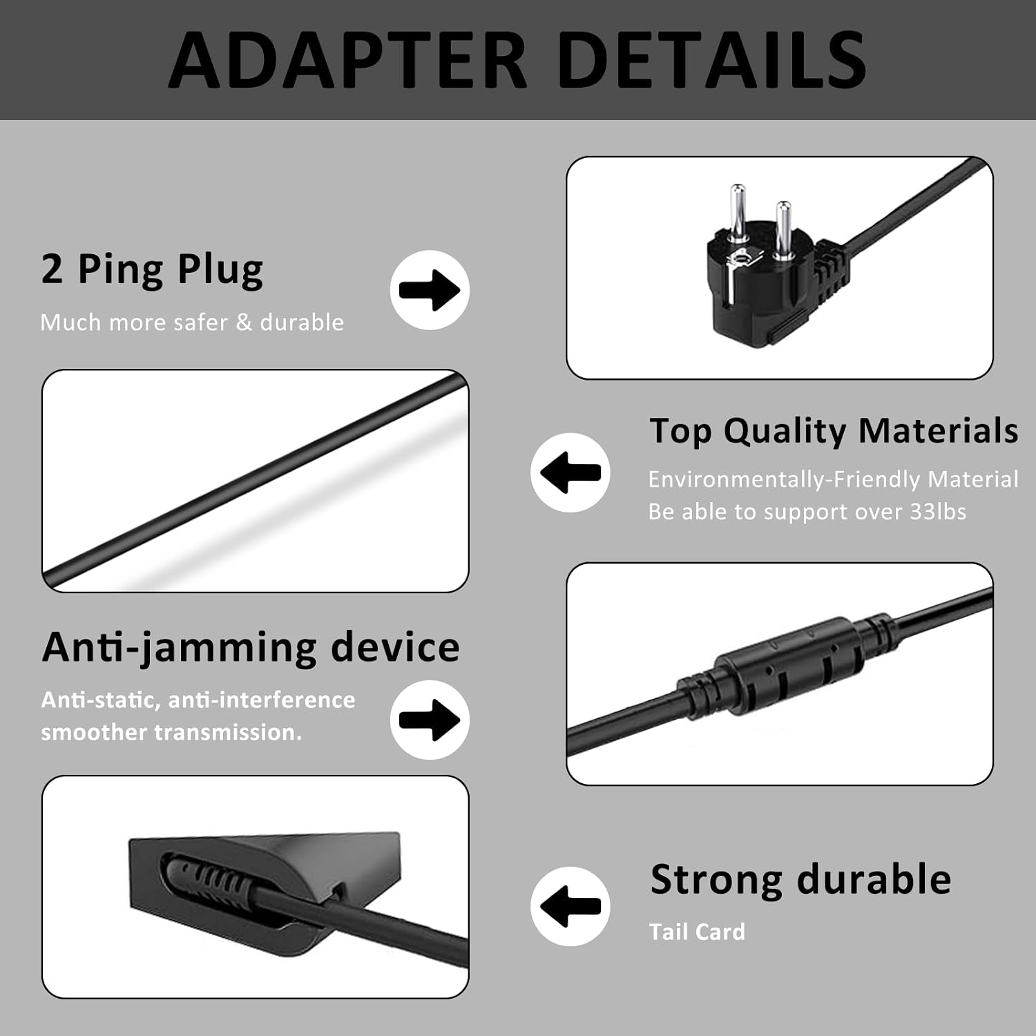 Thumbnail 2 de Chargeur 170W Slim Tip pour Lenovo ThinkPad, Legion Slim 5 et Yoga Pro 9i