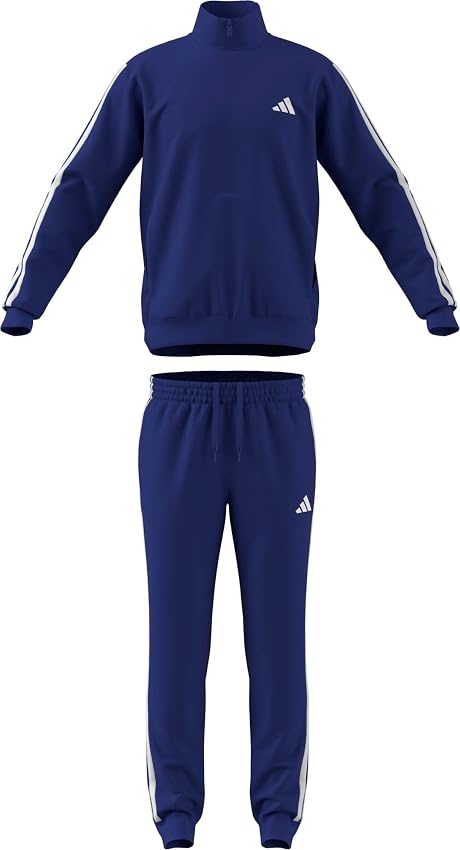 Detalle de adidas Uomo SPORTSWEAR BASIC 3 STRIPES TRICOT TRACKSUIT XL