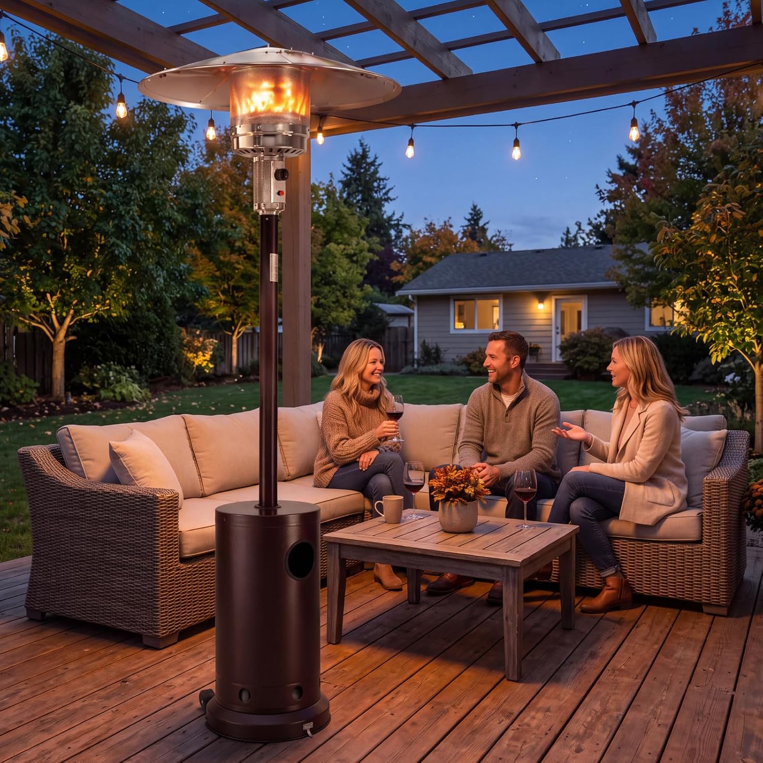 Thumbnail 6 de NEWBULIG MAX-JRQ-PT01 Patio Heater, 48,000 BTU Propane, 304 Stainless Steel Burner