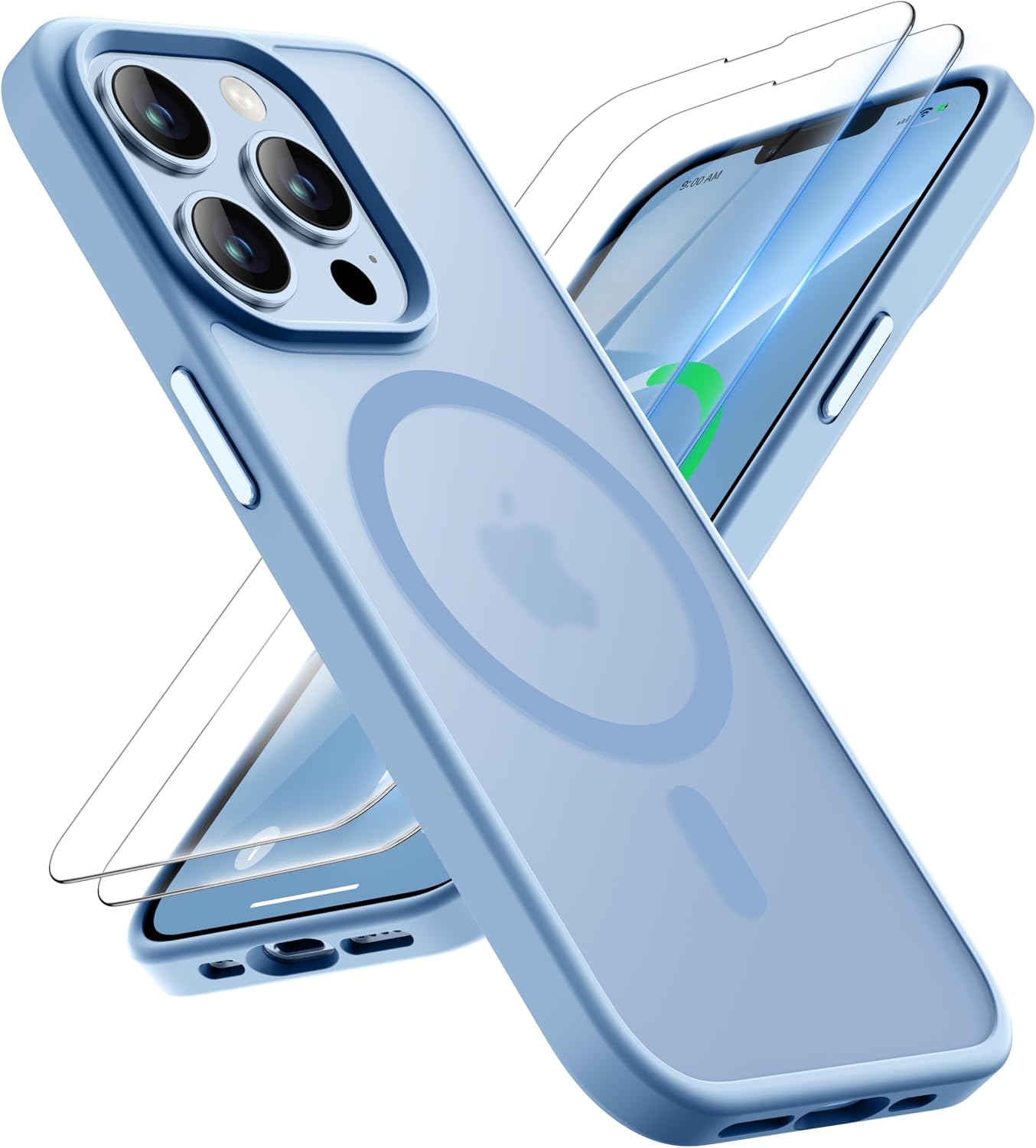 Detalle de ORETECH Hülle 6,7 Zoll iPhone 13 Pro Max Sierra Blau