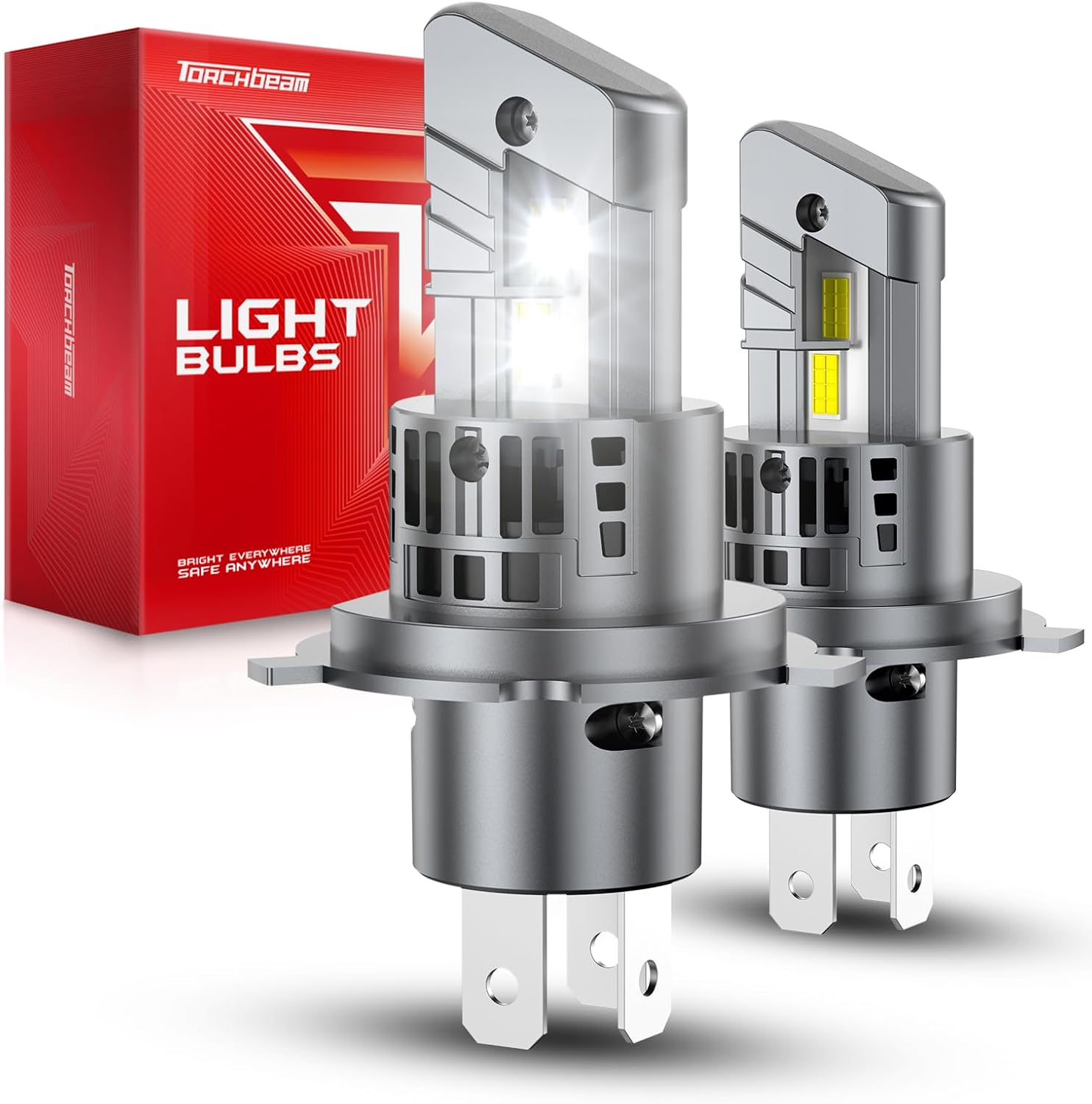 Detalle de Torchbeam H4 LED 30000LM 100W fendinebbia 6500K