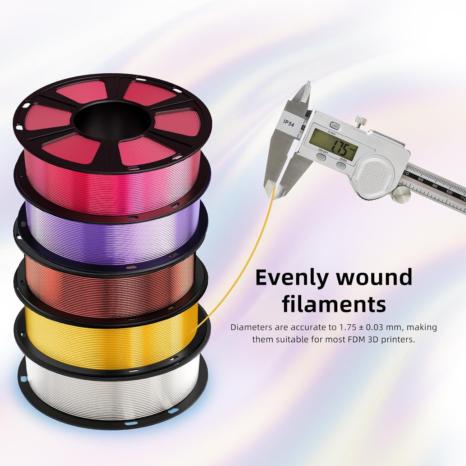 Thumbnail 2 de GIANTARM PLA Filament 1,75 mm „Marmor“, 1 kg Spule für FDM-3D-Drucker