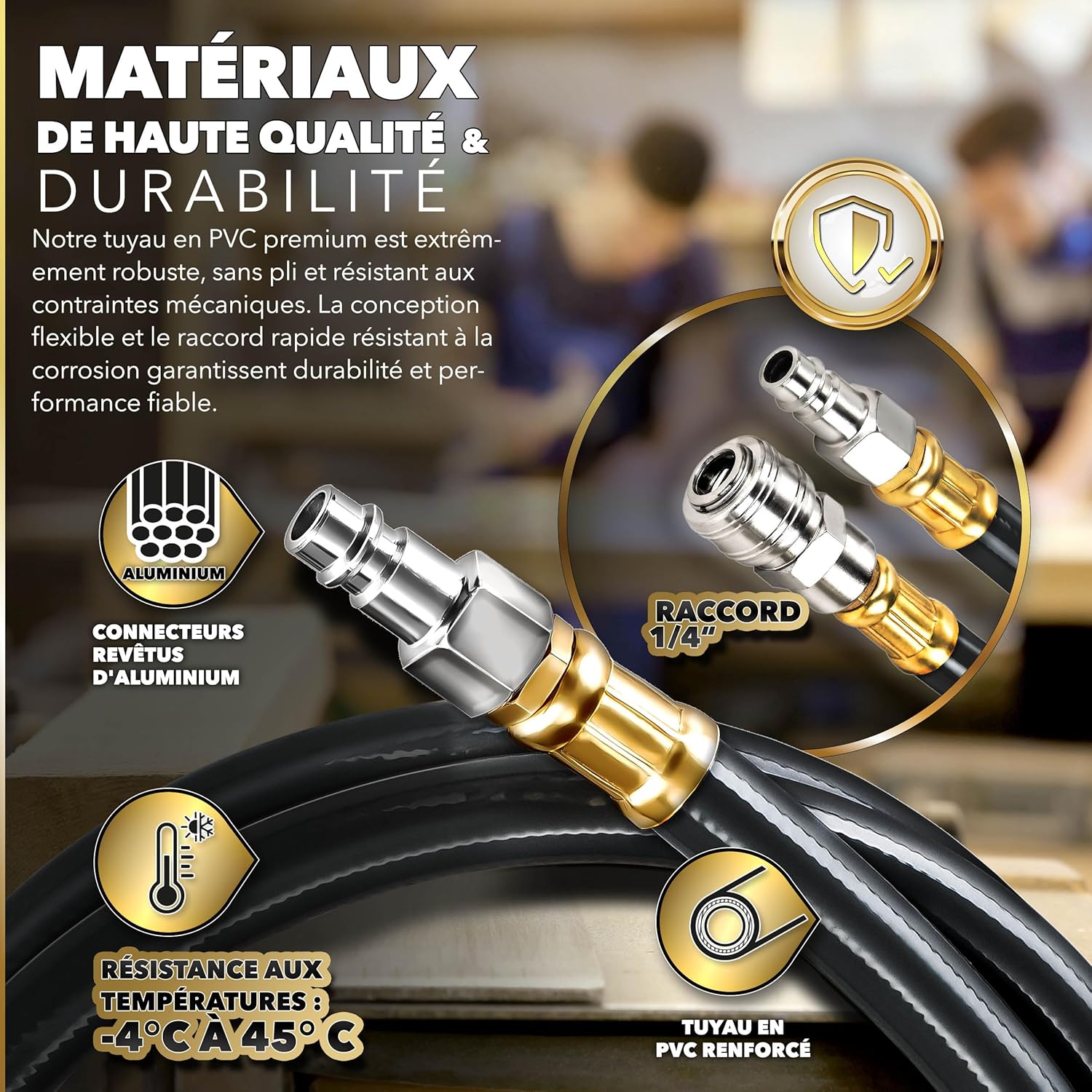 Detalle 2 de TRESKO® Enrouleur tuyau 20 m đź›