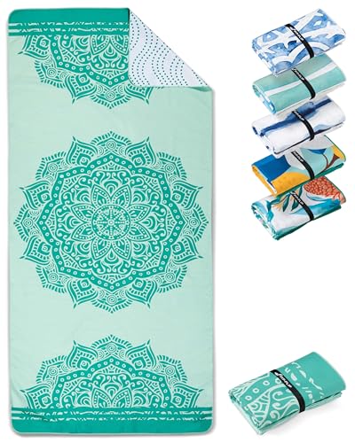Detalle de Fit-Flip Strandtuch XXL Mikrofaser: leicht, schnelltrocknend und sandfrei