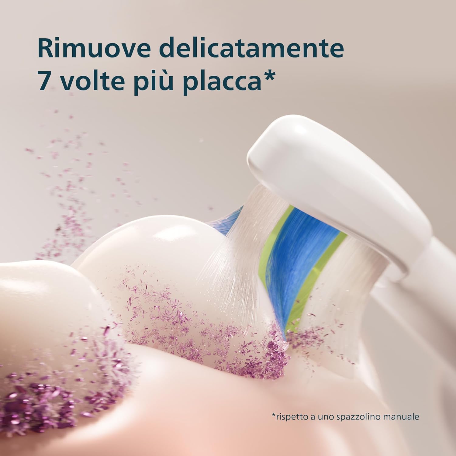 Thumbnail 3 de Philips Sonicare 5500 (HX7119/01) spazzolino elettrico sonico con 2 modalità, avviso di pressione e EasyStart, confezione da 2
