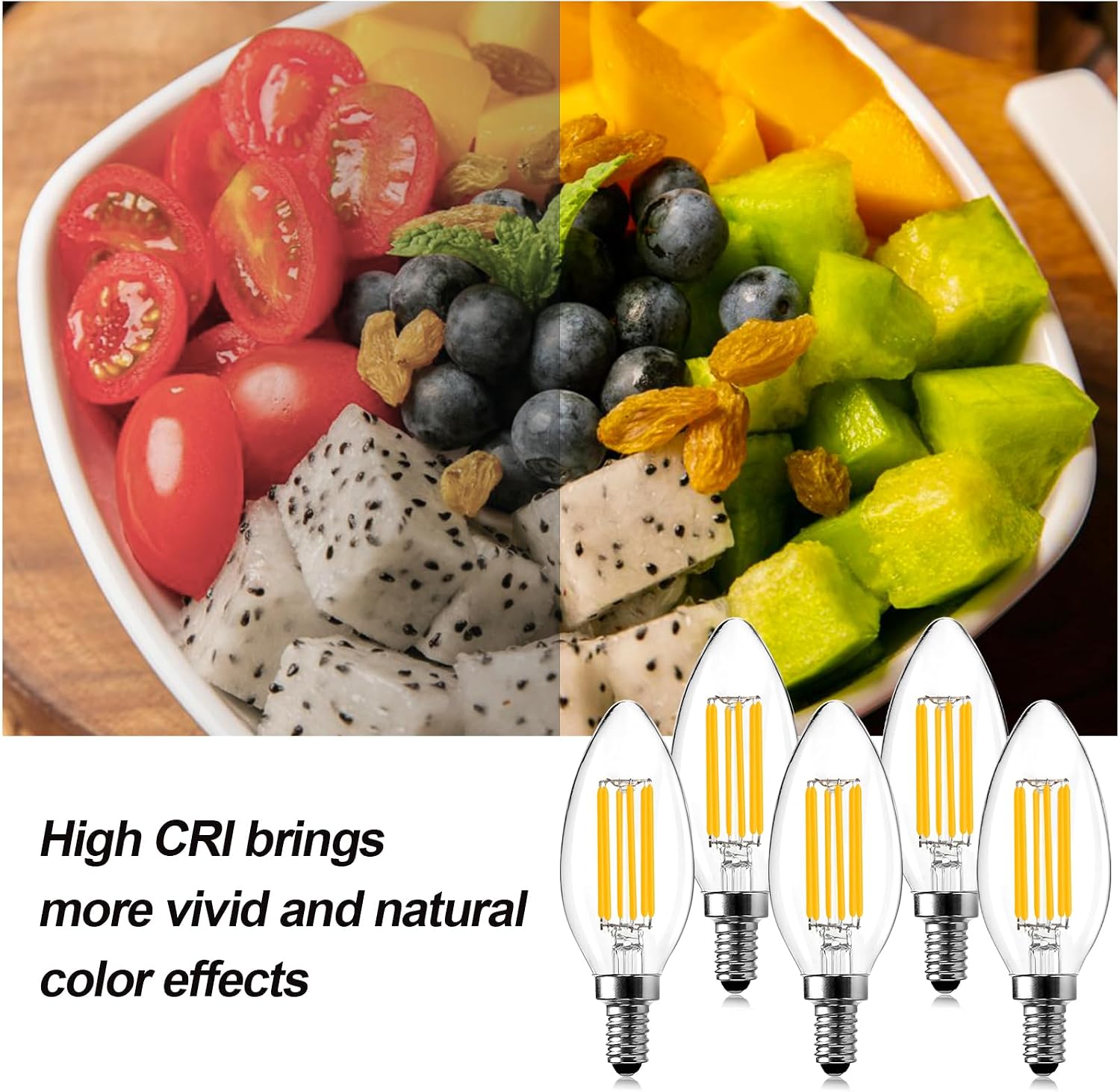 Thumbnail 6 de Brimax E14 LED candle bulbs 6W