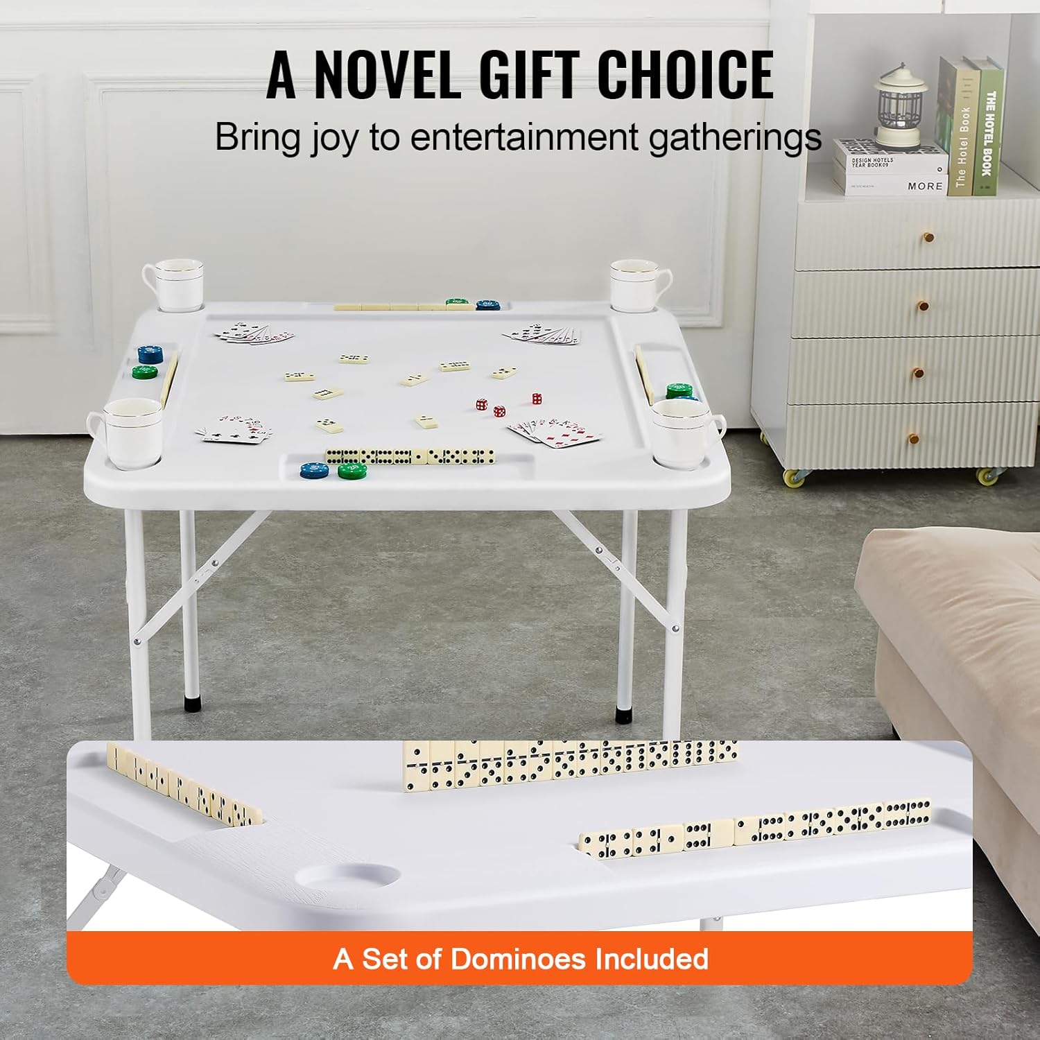 Thumbnail 6 de VEVOR Mahjong Table 35.4-inch folding 4‑player table 🎲