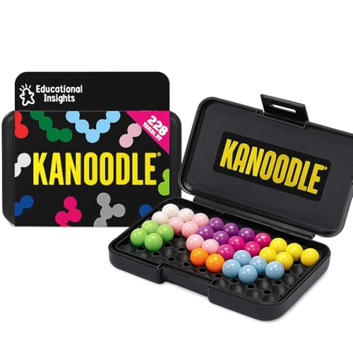 Detalle de Learning Resources Kanoodle: puzzle 3D y 2D portátil para pensar en familia