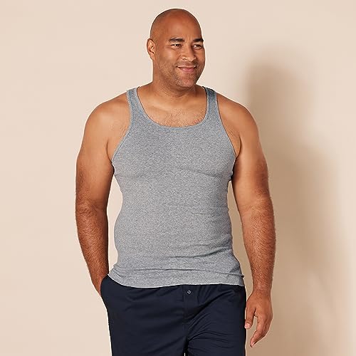 Thumbnail 6 de Camicia da uomo Amazon Essentials – Nero (Black/Heather Grey), taglia Large