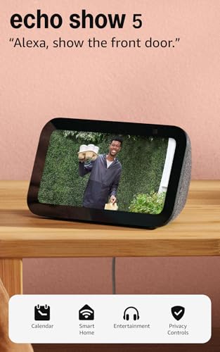 Detalle de Amazon Echo Show 5 (newest model) in Charcoal