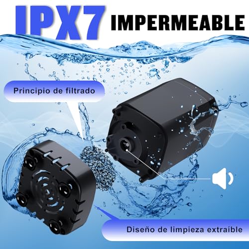 Thumbnail 5 de Ducha Portátil Spopal para Camping con Batería de 6000 mAh y 4 L/min
