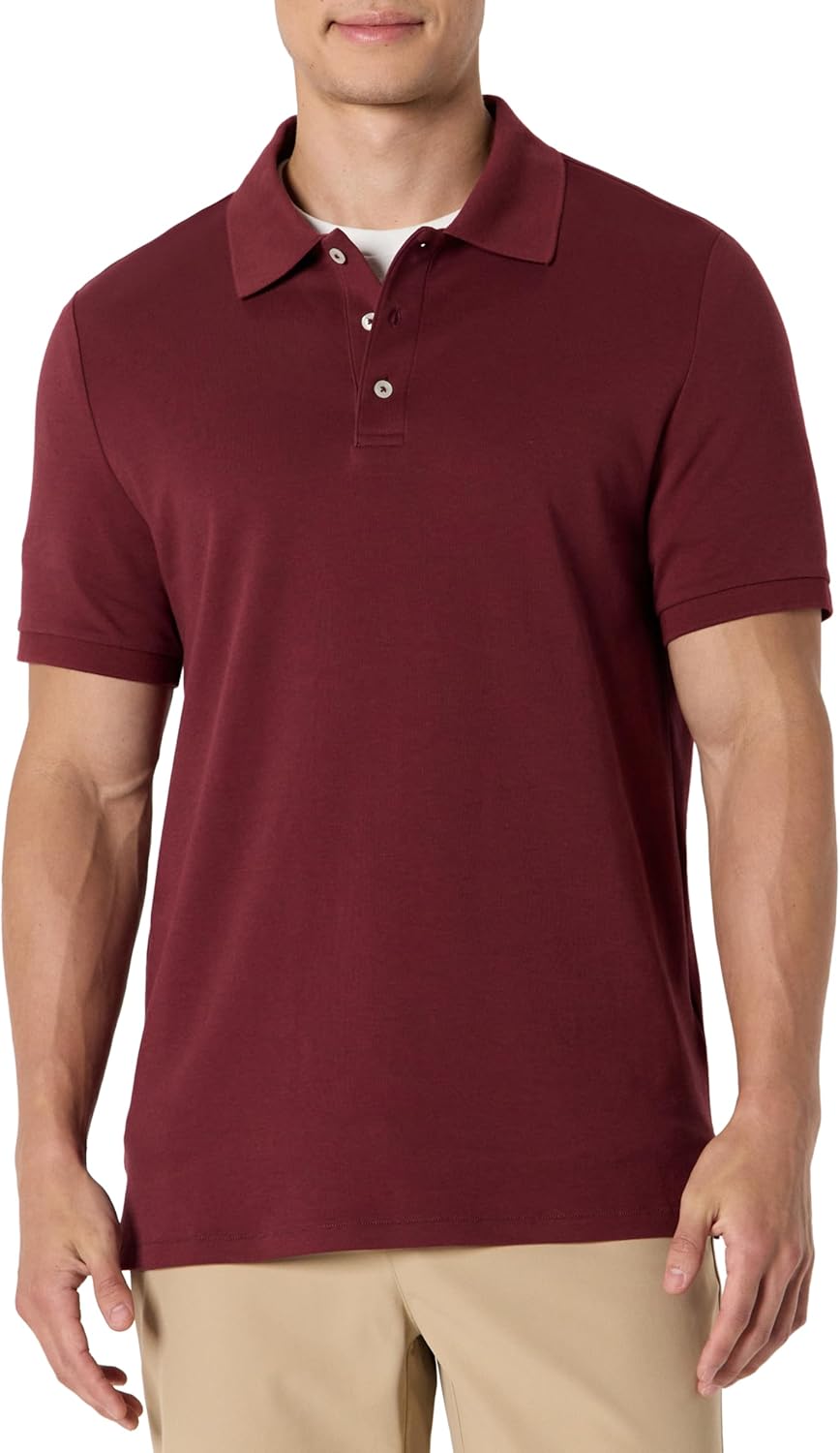 Thumbnail 6 de Amazon Essentials Men's Slim Fit Interlock Polo Shirt