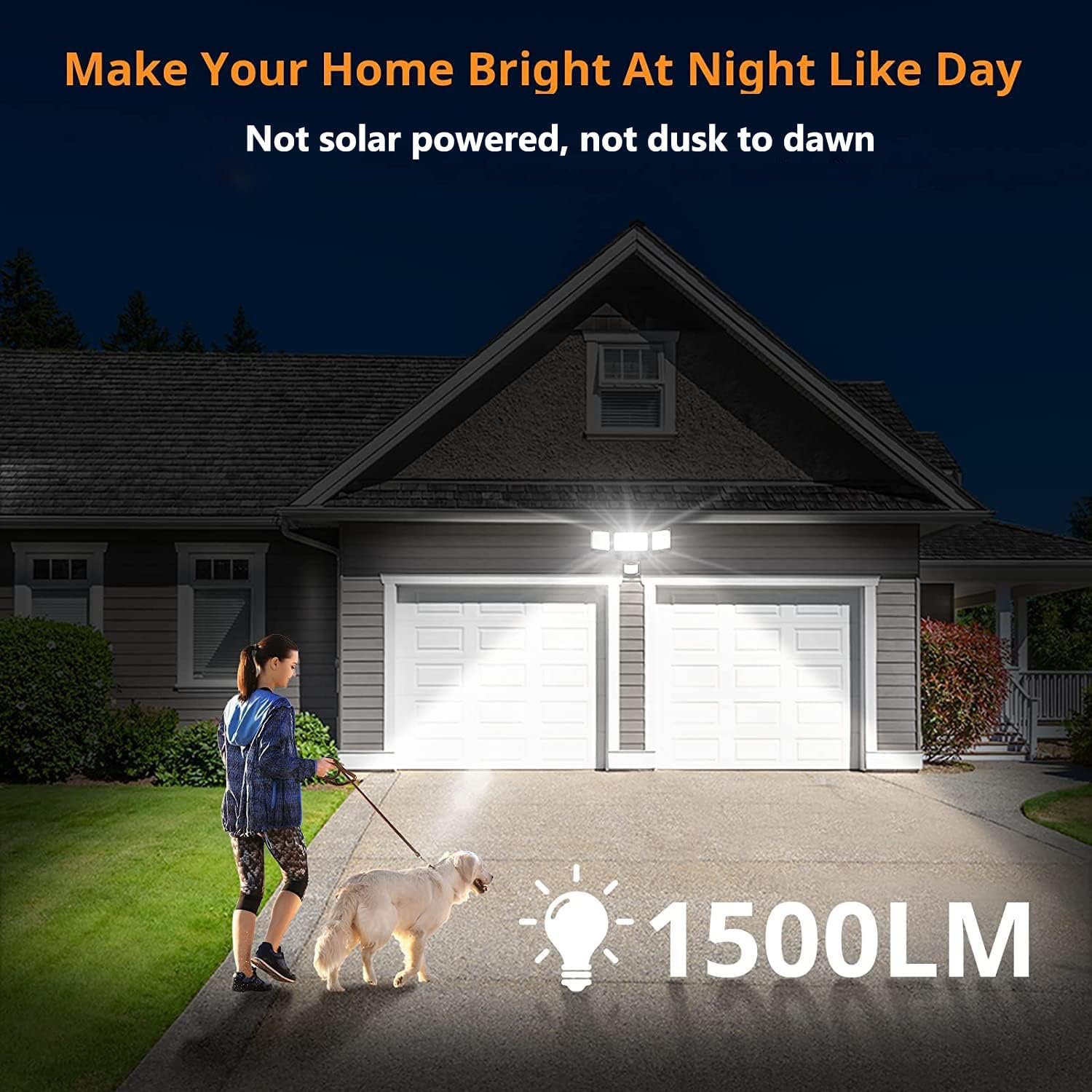 Thumbnail 2 de LEPOWER Battery LED Flood Light 1500LM