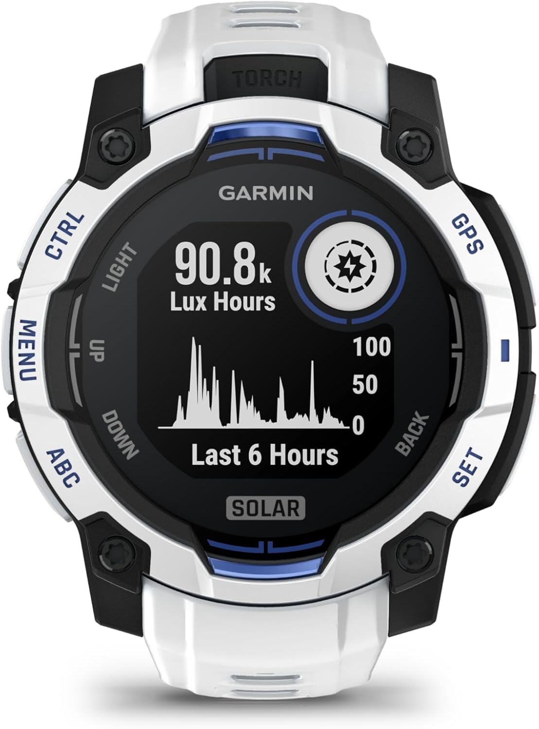 Thumbnail 1 de Garmin Instinct 3 45mm: smartwatch rugged con ricarica solare e Multi-band GPS