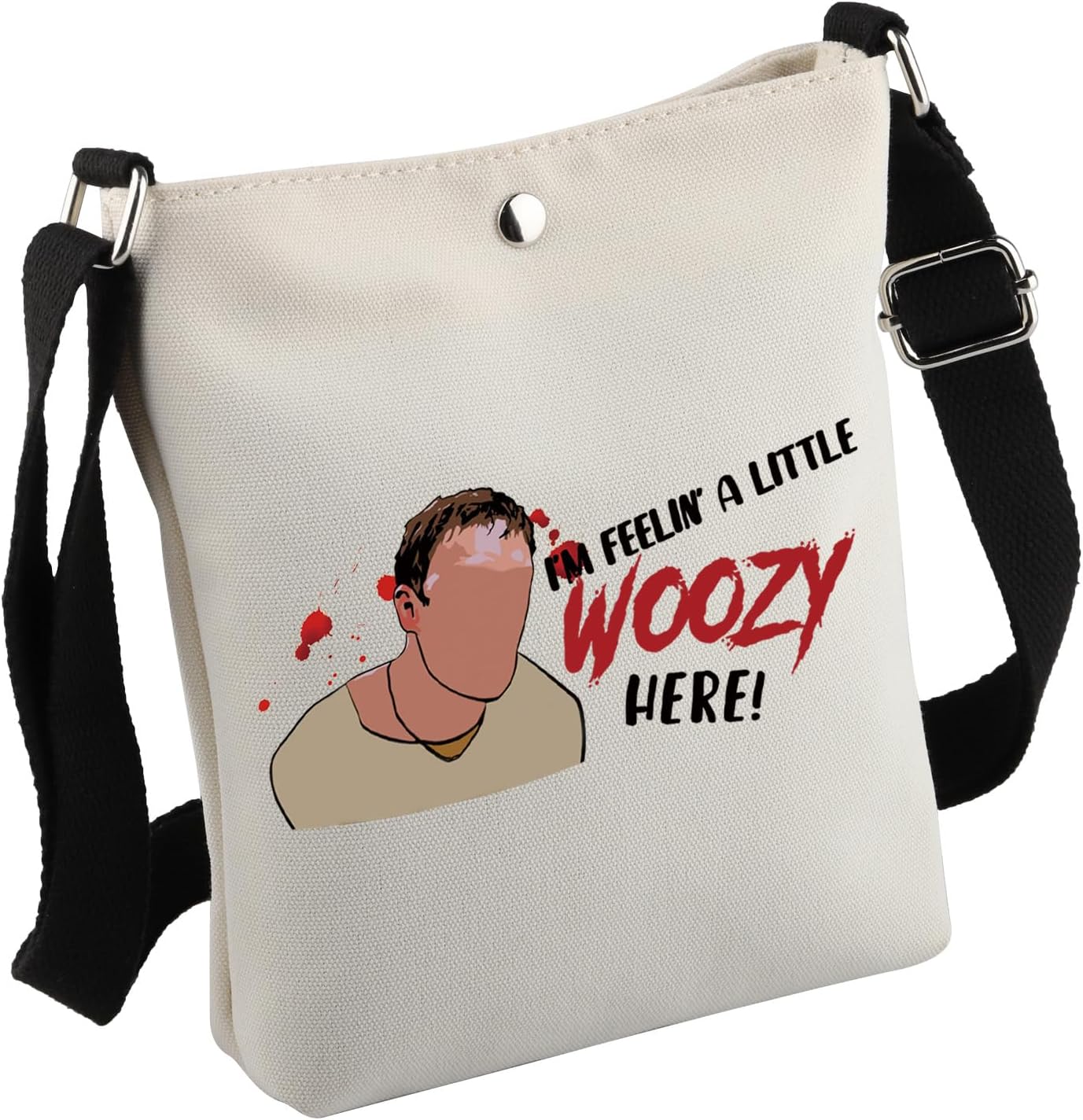 Detalle de Scream Crossbody Bag: Horror Movie Inspired Gift for Fans
