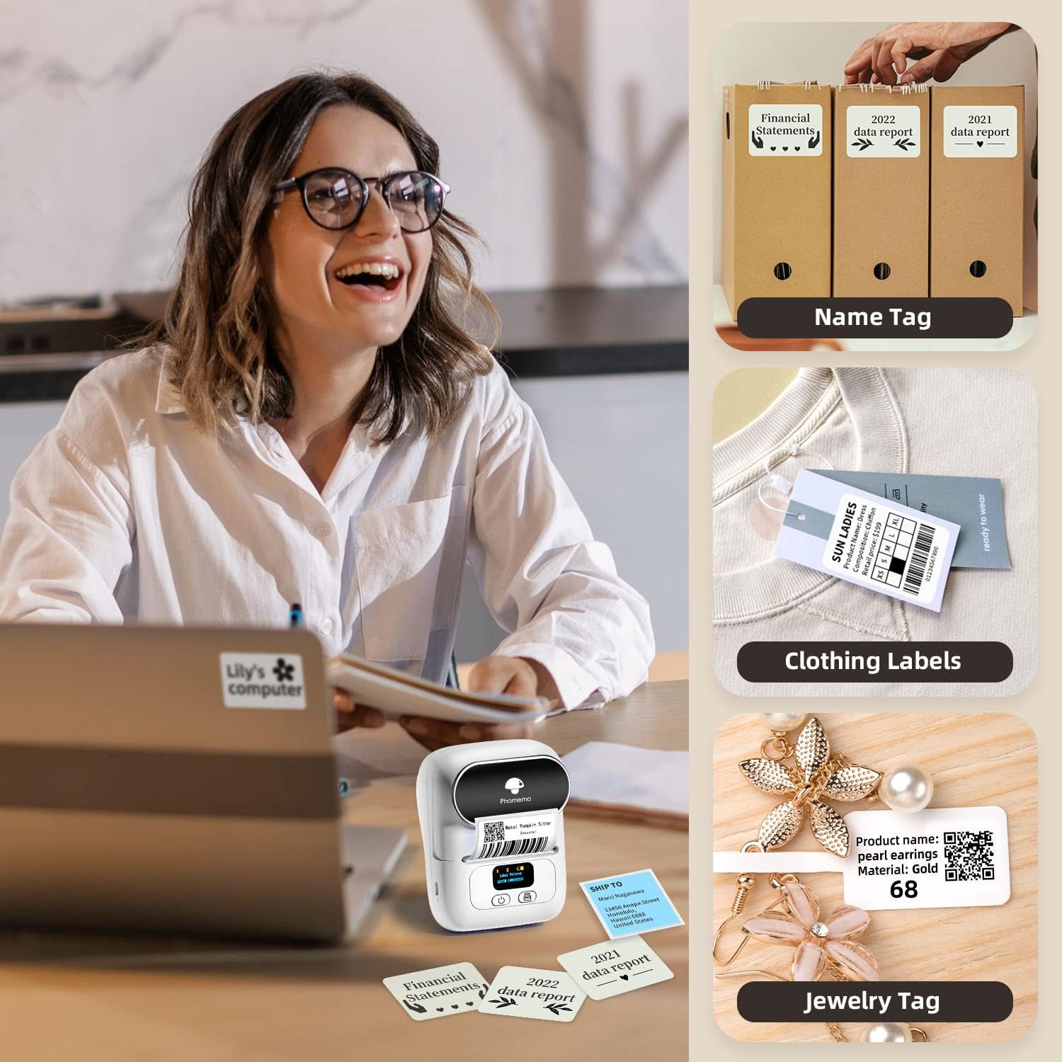 Thumbnail 6 de Phomemo M110 stampante etichette 51 mm 📇