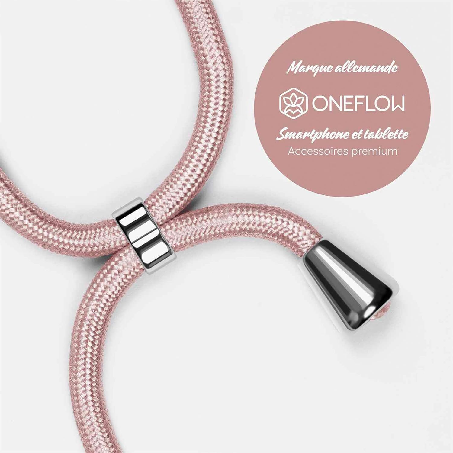 Thumbnail 2 de OneFlow Coque Tactile pour Samsung Galaxy A51 – Protection complète 360° en Or Rose
