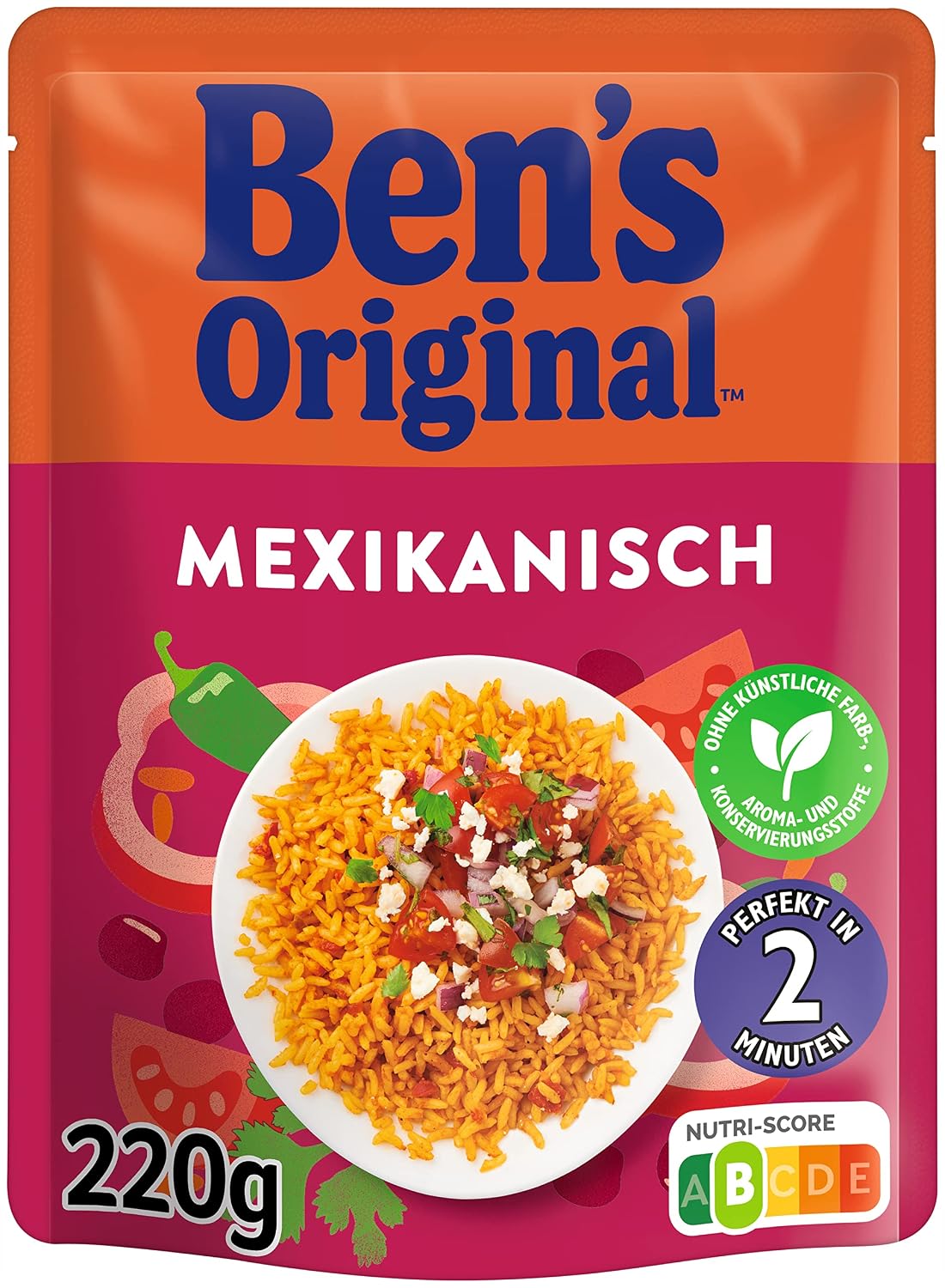 Thumbnail 1 de Ben's Original Express Reis Mexikanisch 6 x 220g 🍚