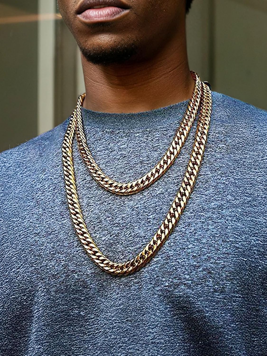 Detalle 2 de ChainsHouse Chaine Collier 46 cm 10 mm