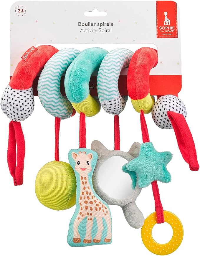Detalle de Sophie la Giraf Espiral de Actividad 🦒