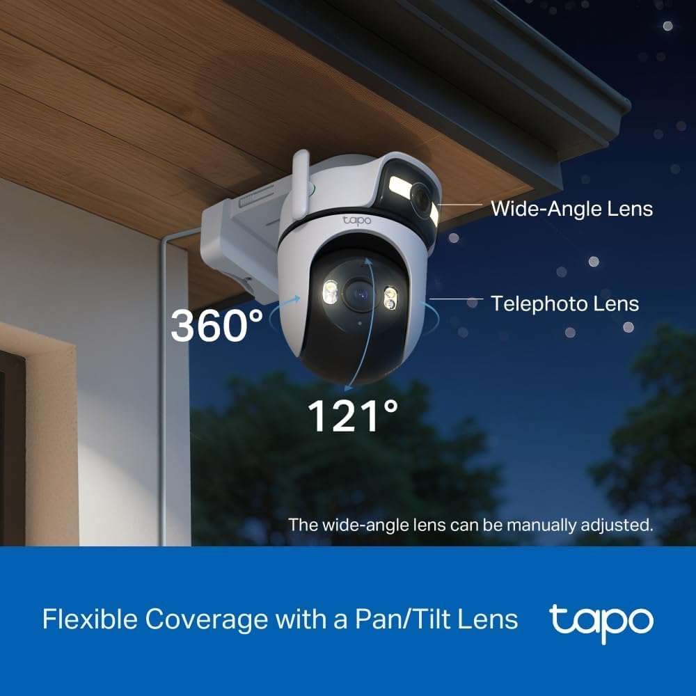 Thumbnail 6 de Tapo C545D 3MP Dual Lens Outdoor Camera
