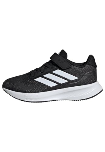 Detalle de adidas Runfalcon 5 Kids Shoes – Core Black/Cloud White (13.5 UK)
