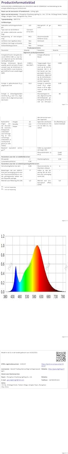 Thumbnail 17 de Comely Lámpara de Techo LED Redonda 32W 🌟 Estilo Moderno