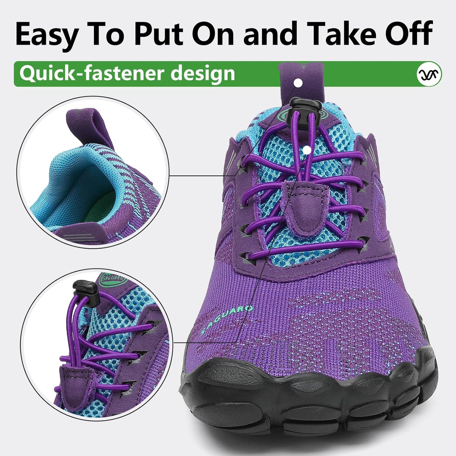 Thumbnail 3 de SAGUARO Unisex Barfußschuhe – Minimalistische Fitness- und Outdoor-Schuhe, Gr. 36–48