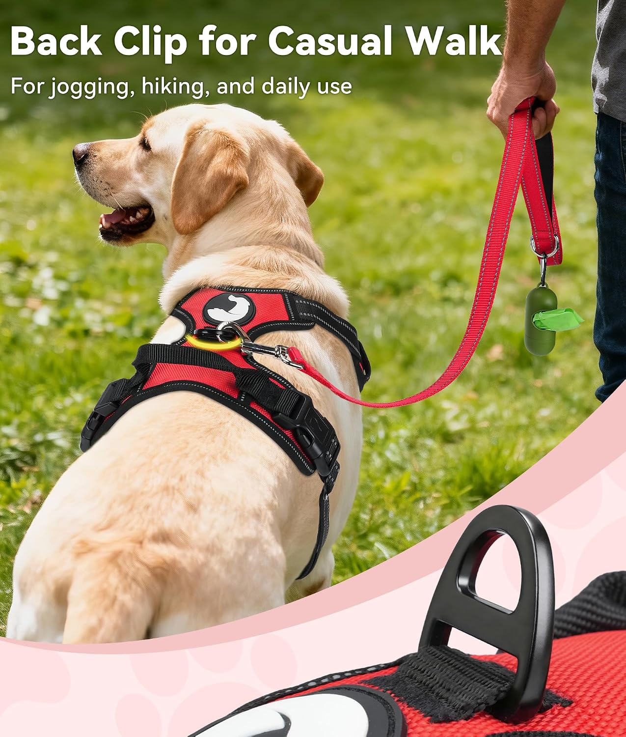Thumbnail 4 de Joytale Harnais Chien XL anti-traction 50–101,5 cm