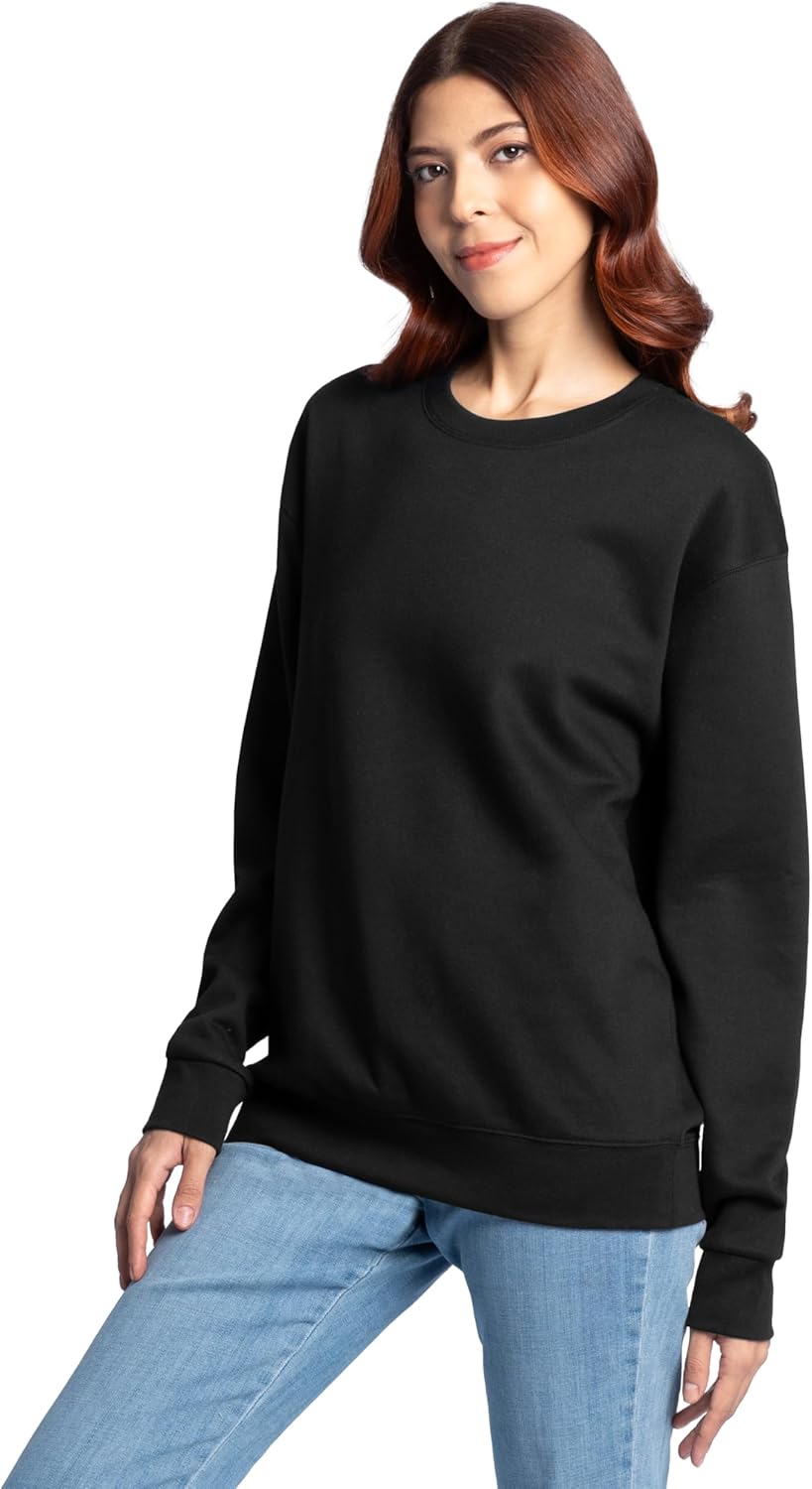 Detalle 2 de Fruit of the Loom Men's Eversoft Fleece Crewneck Sweatshirt