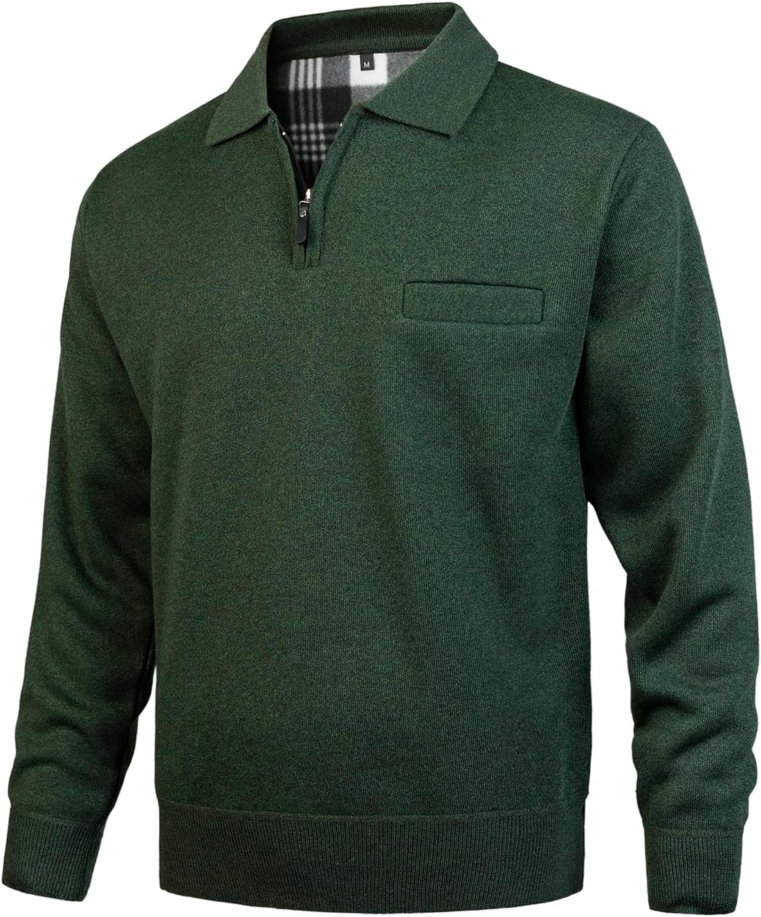 Detalle 2 de Yukirtiq Strickjacke mit Reißverschlusskragen