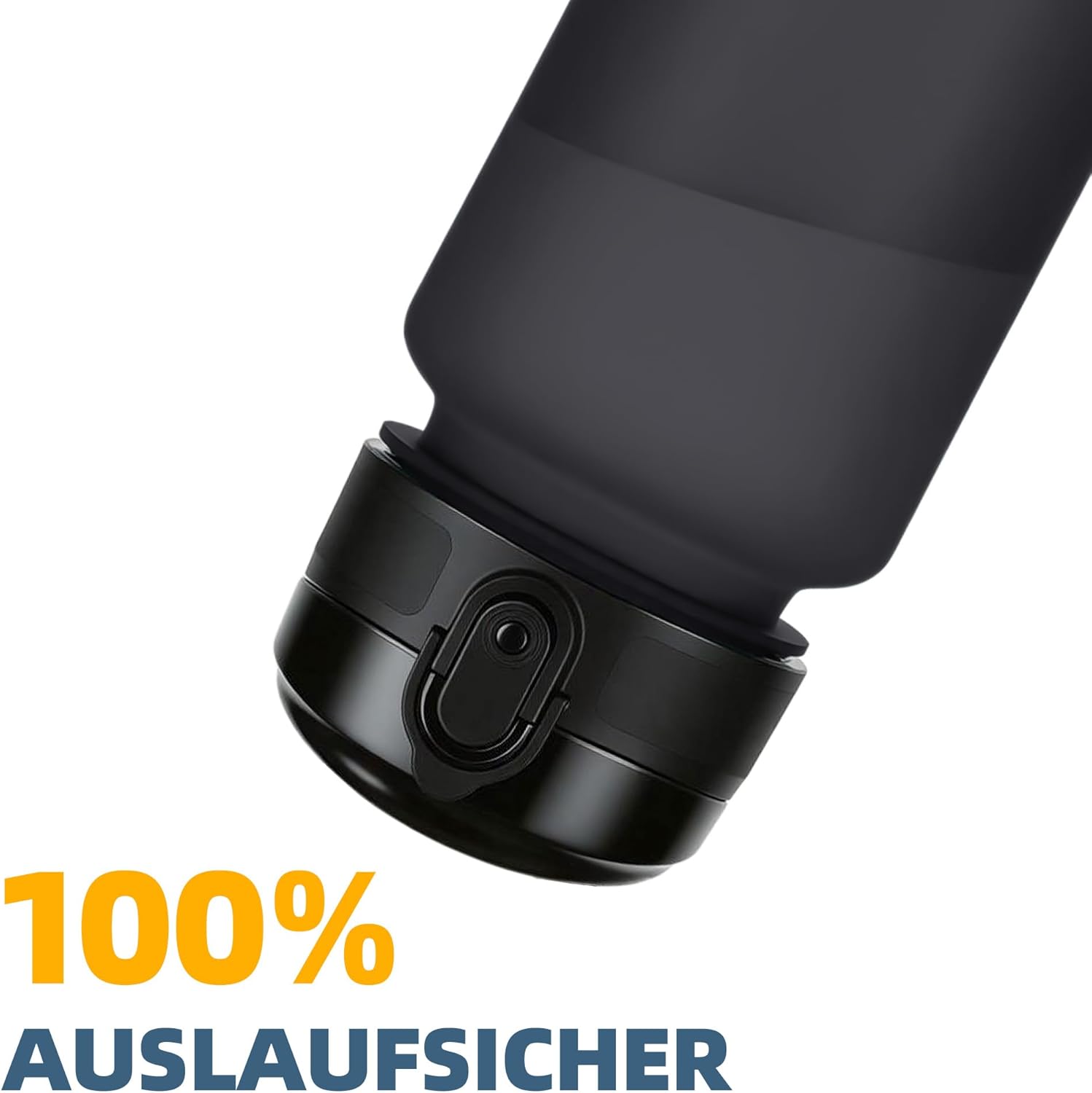 Detalle de OLDLEY 1-Liter Wasserflasche mit Sieb aus Tritan, BPA-frei, auslaufsicher (Tritan Sportflasche 1.000 ml)