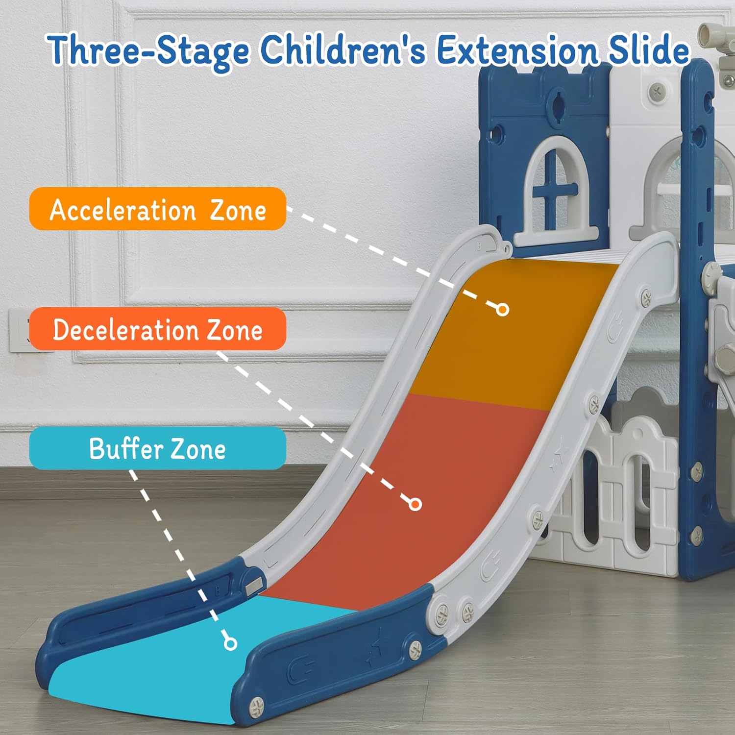 Thumbnail 4 de LulliSpace 6-in-1 Toddler Slide