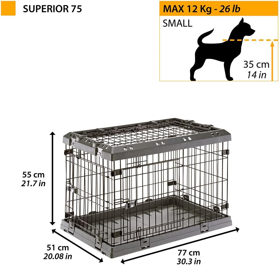 Detalle 2 de Ferplast Superior 75 cage pliable