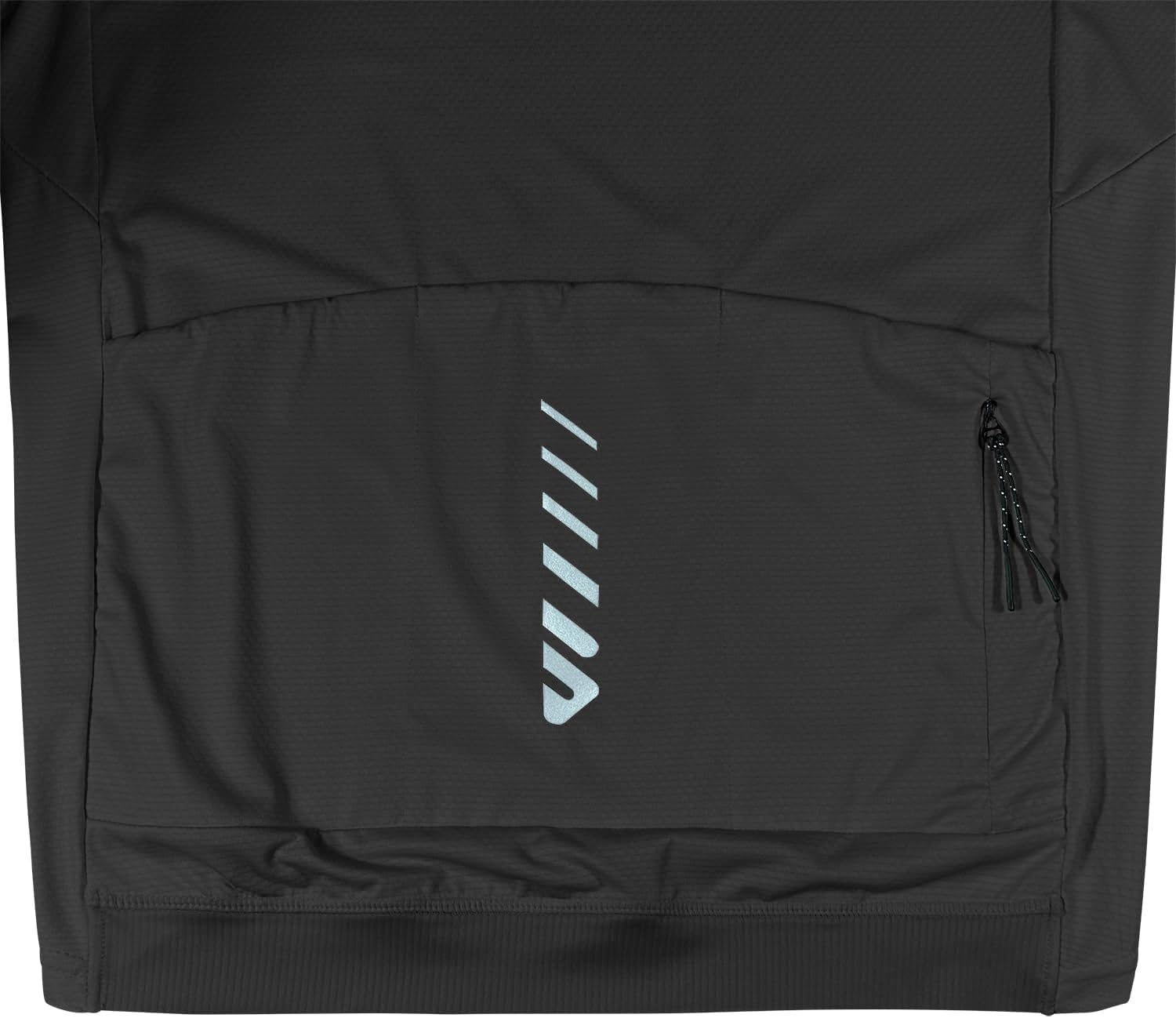 Thumbnail 6 de Wulibike Rennrad Trikot Herren Kurzarm mit 3+1 Rückentaschen – Reißverschluss-Tasche und reflektierende Details