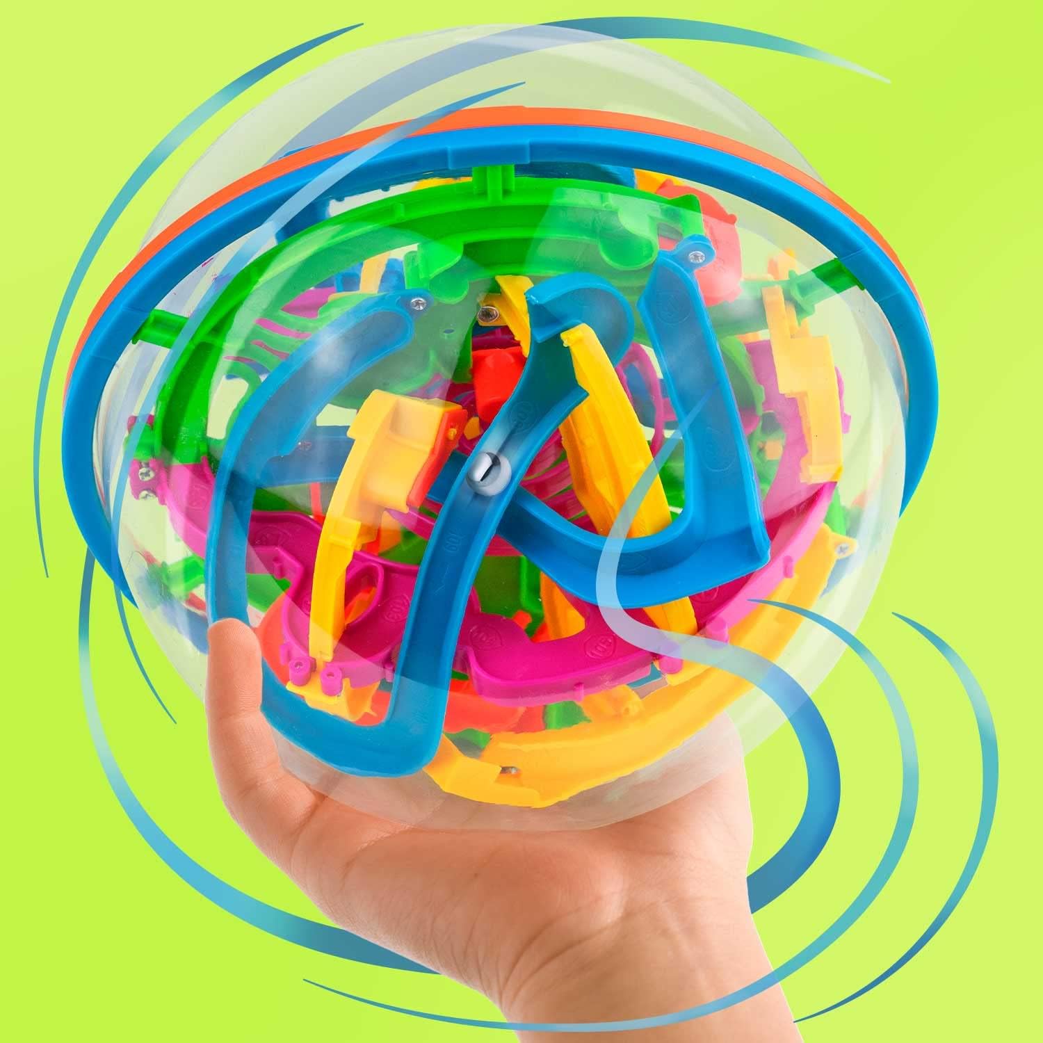 Thumbnail 1 de Labyrinthe à Billes 3D Magic Maze Puzzle Ball (Avancé) – jeu d’adresse sphérique