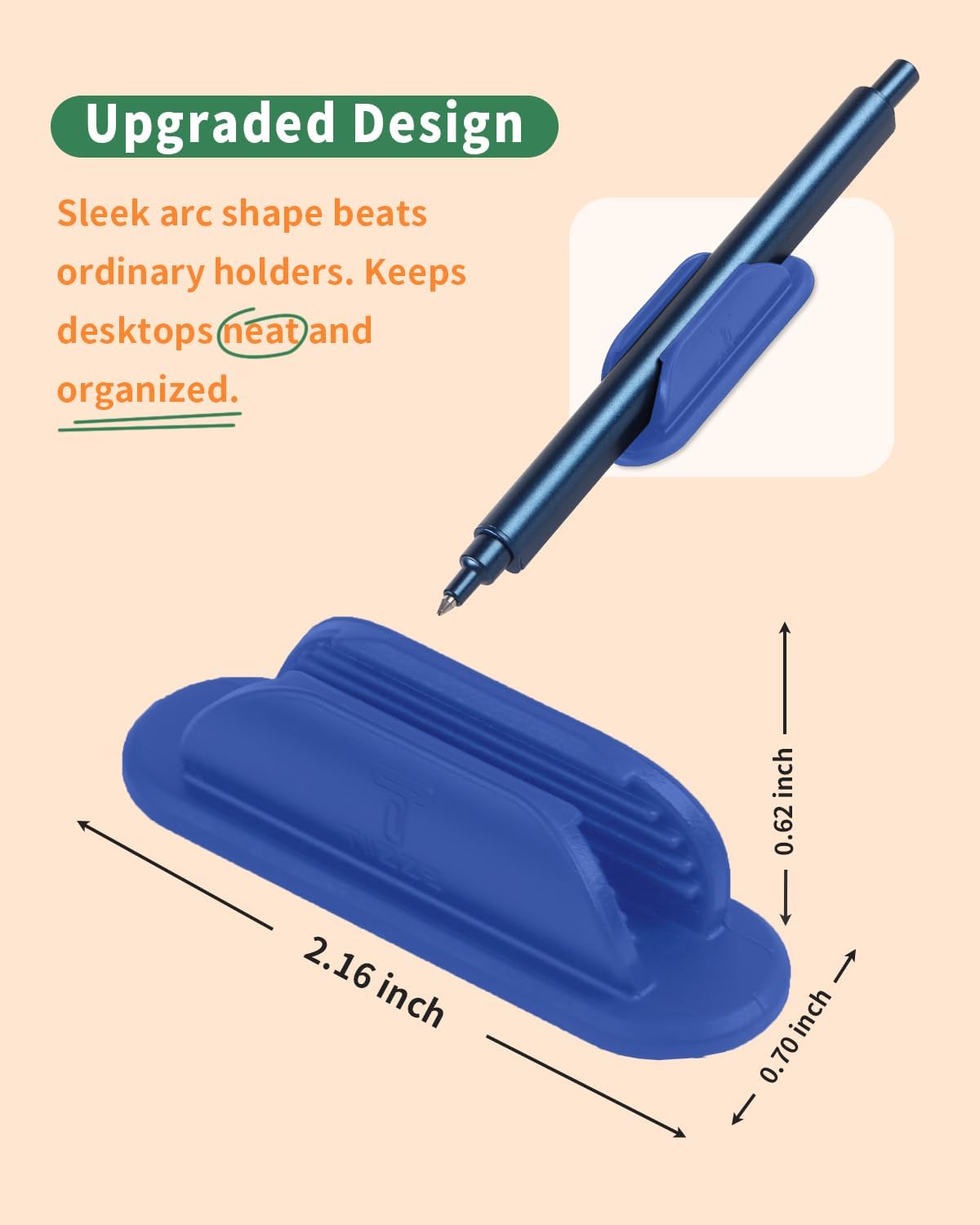 Thumbnail 5 de Tiizze Adhesive Pencil Holders 10-Pack