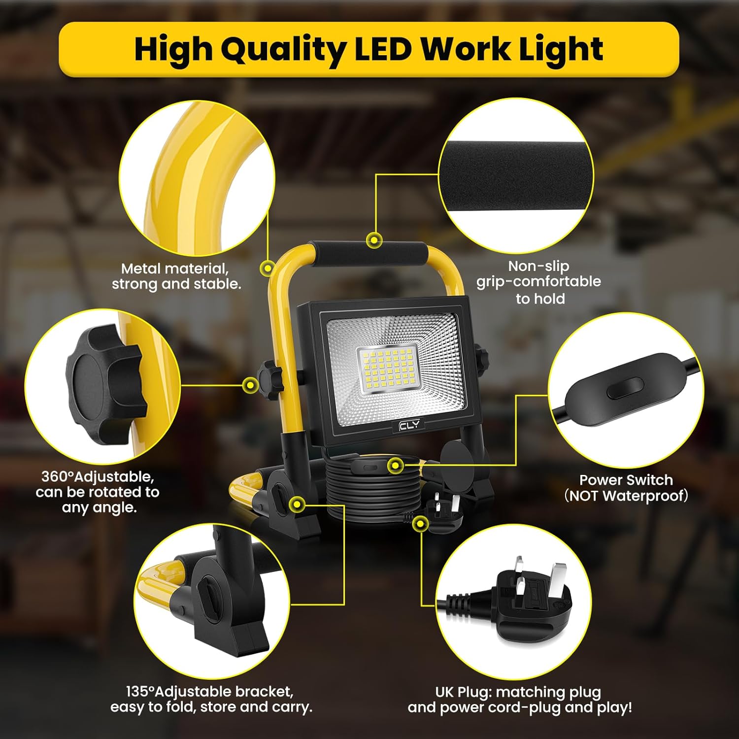 Detalle de CLV 35W LED Work Light 3000LM
