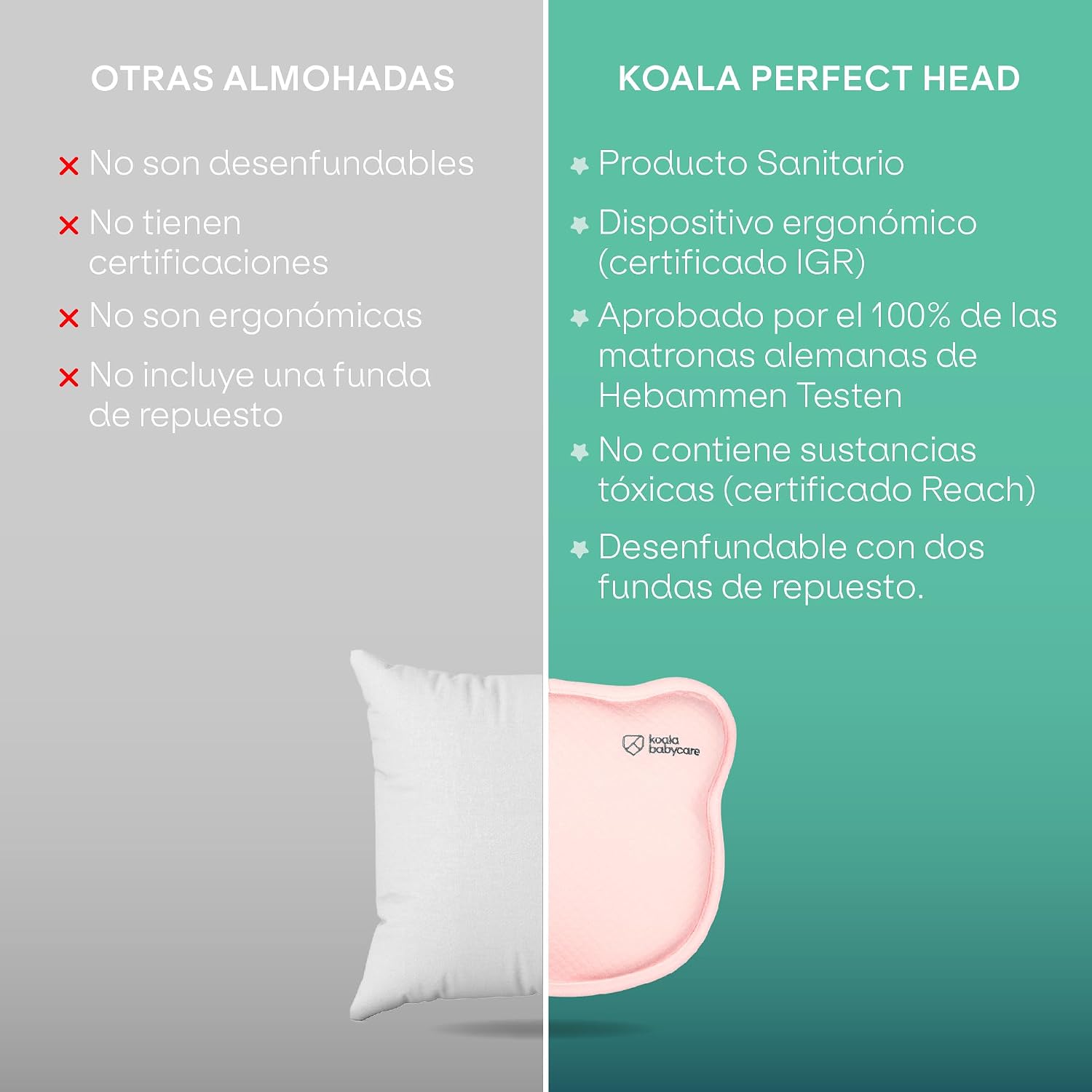 Thumbnail 4 de KOALA BABYCARE Almohada anti plagiocefalia